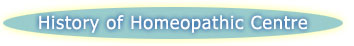 History of Homeopathic Centre